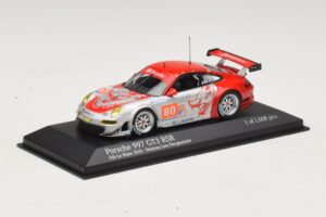 Porsche 911 997 GT3 RSR GT2 #80 S. Neiman / D. Law 24 Hours of Le Mans 2010 Minichamps 1:43 410106980 メタル - 画像 2/4