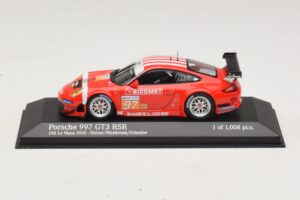 Porsche 911 997 GT3 RSR GT2 #97 M. Holzer / R. Westbrook 24 Hours of Le Mans 2010 Minichamps 1:43 410106997 メタル