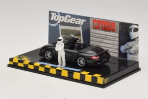 Porsche 911 997 Turbo Cabriolet ブラック Top Gear Edition Minichamps 1:43 519436930 メタル - 画像 3/5