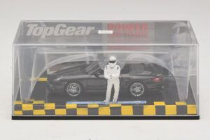 Porsche 911 997 Turbo Cabriolet ブラック Top Gear Edition Minichamps 1:43 519436930 メタル - 画像 4/5