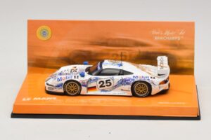 Porsche 911 GT1 #25 B. Wollek / T. Boutsen / H-J. Stuck 24 Hours of Le Mans 1996 Minichamps 1:43 403966625 メタル
