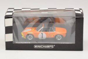 Porsche 914/6 #1 G. Larrousse / H. Marko Winners Marathon de la Route 1970 Minichamps 1:43 400706501 メタル - 画像 4/4
