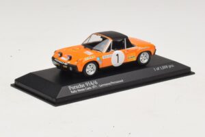 Porsche 914/6 #1 G. Larrousse / J-C. Perramond Rally Monte Carlo 1971 Minichamps 1:43 400716501 メタル - 画像 2/4