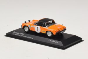 Porsche 914/6 #1 G. Larrousse / J-C. Perramond Rally Monte Carlo 1971 Minichamps 1:43 400716501 メタル - 画像 3/4