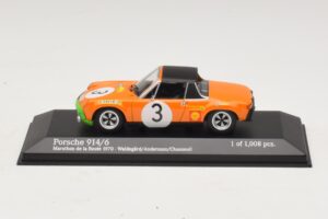 Porsche 914/6 #3 B. Waldegard / O. Andersson Marathon de la Route 1970 Minichamps 1:43 400706503 メタル