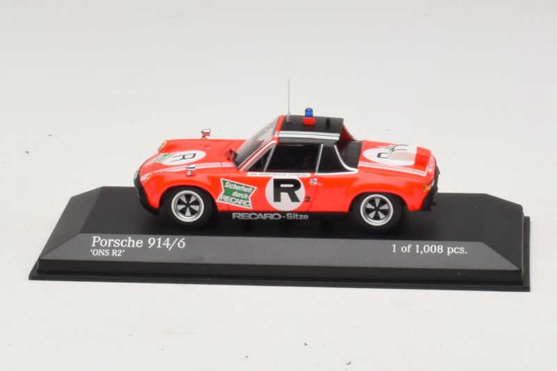 Porsche 914/6 ONS R2 レッド Minichamps 1:43 400746500 メタル