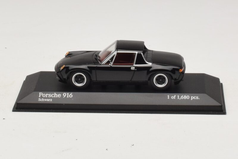 Porsche 916 ブラック Minichamps 1:43 400066060 メタル