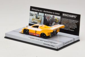 Porsche 917/10 #2 W. Kauhsen Farewell In The Snow Nurburgring 1973 Minichamps 1:43 437736592 メタル - 画像 3/5