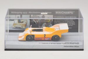 Porsche 917/10 #2 W. Kauhsen Farewell In The Snow Nurburgring 1973 Minichamps 1:43 437736592 メタル - 画像 4/5