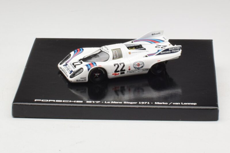 Porsche 917K #22 H. Marko / G. van Lennep Martini Racing 24 Hours of Le Mans ウィナー 1971 カセットエディション Minichamps 1:43 WAP0201020C