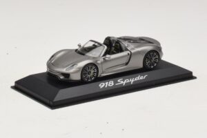 Porsche 918 Spyder グレーメタリック Minichamps 1:43 WAP0201000E メタル - 画像 2/4