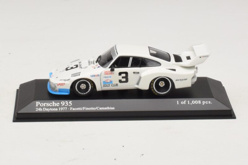 Porsche 935 Jolly Club #3 C. Facetti / M. Finotto 24 Hours of Daytona 1977 Minichamps 1:43 400776303 メタル