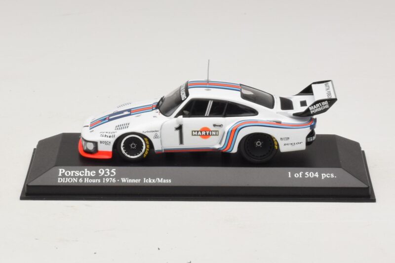Porsche 935 Martini Racing #1 R. Stommelen / M. Schurti Winner Dijon 6 Hours 1976 Minichamps 1:43 400766311 メタル