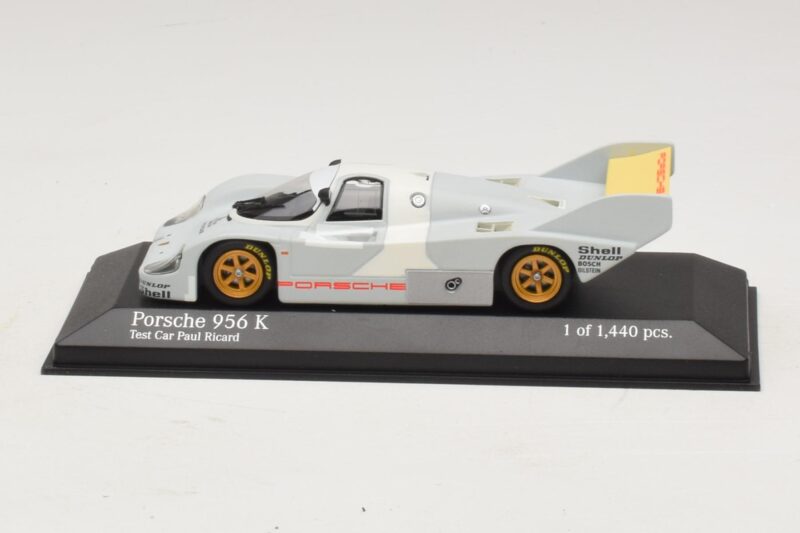 Porsche 956K Test Paul Ricard 1982 Minichamps 1:43 400826700 メタル