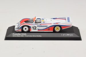 Porsche 956L #12 C. Yver / Cohen 24 Hours of Le Mans 1986 Minichamps 1:43 430866512 メタル