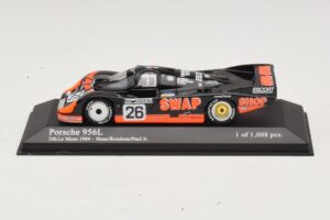 Porsche 956L #26 T-Bird Swap Shop P. Henn / J. Rondeau 24 Hours of Le Mans 1984 Minichamps 1:43 430846526 メタル