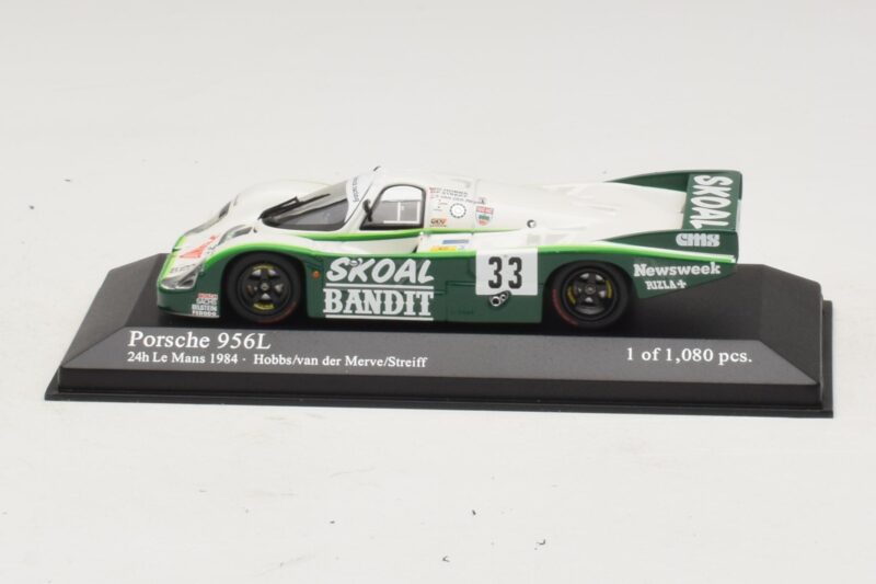 Porsche 956L #33 D. Hobbs / P. Streiff 24 Hours of Le Mans 1984 Minichamps 1:43 430846533 メタル