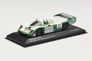 Porsche 956L #33 D. Hobbs / P. Streiff 24 Hours of Le Mans 1984 Minichamps 1:43 430846533 メタル - 画像 2/4