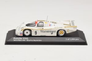 Porsche 956L Warsteiner #9 W. Brun / Bayern 24 Hours of Le Mans 1984 Minichamps 1:43 430846509 メタル
