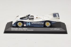 Porsche 962 IMSA #14 A. Holbert / D. Bell Mid-Ohio 500km 1986 Minichamps 1:43 400866514 メタル