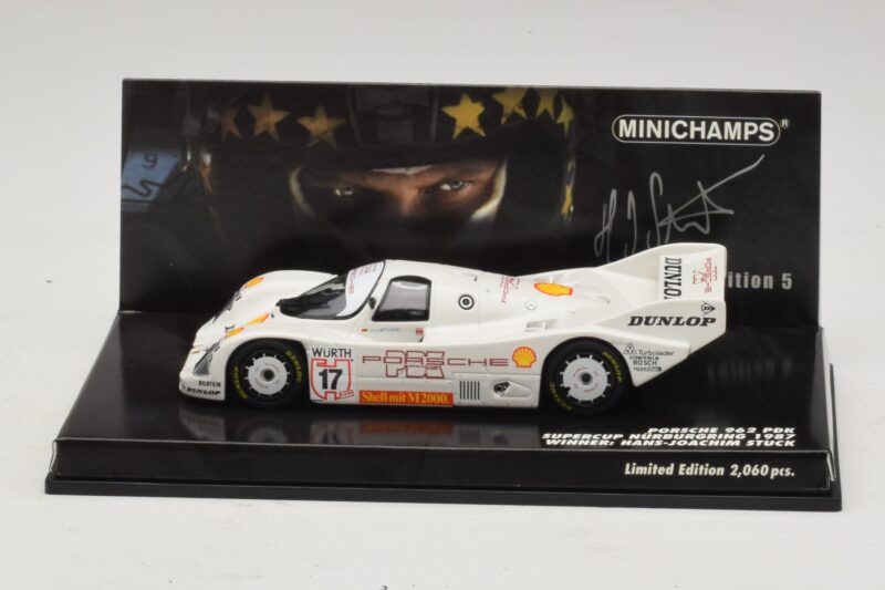 Porsche 962 PDK #17 H-J. Stuck Supercup Nurburgring 1987 Minichamps 1:43 444876817 メタル