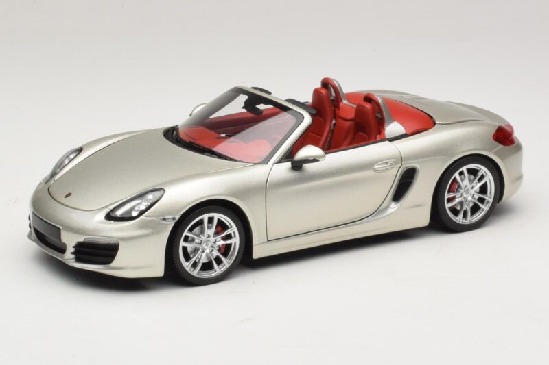 Porsche Boxster S 987 グレーメタリック Minichamps 1:18 110062030 メタル