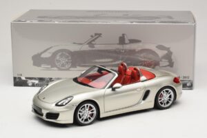 Porsche Boxster S 987 グレーメタリック Minichamps 1:18 110062030 メタル - 画像 8/8