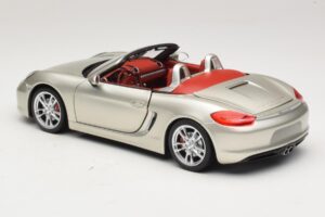 Porsche Boxster S 987 グレーメタリック Minichamps 1:18 110062030 メタル - 画像 7/8