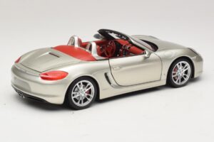 Porsche Boxster S 987 グレーメタリック Minichamps 1:18 110062030 メタル - 画像 3/8