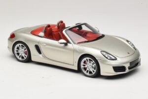 Porsche Boxster S 987 グレーメタリック Minichamps 1:18 110062030 メタル - 画像 6/8