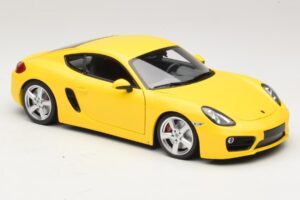 Porsche Cayman 981 イエロー Minichamps 1:18 110062220 メタル - 画像 6/8