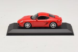 Porsche Cayman 987 S レッド Minichamps 1:43 400065620 メタル