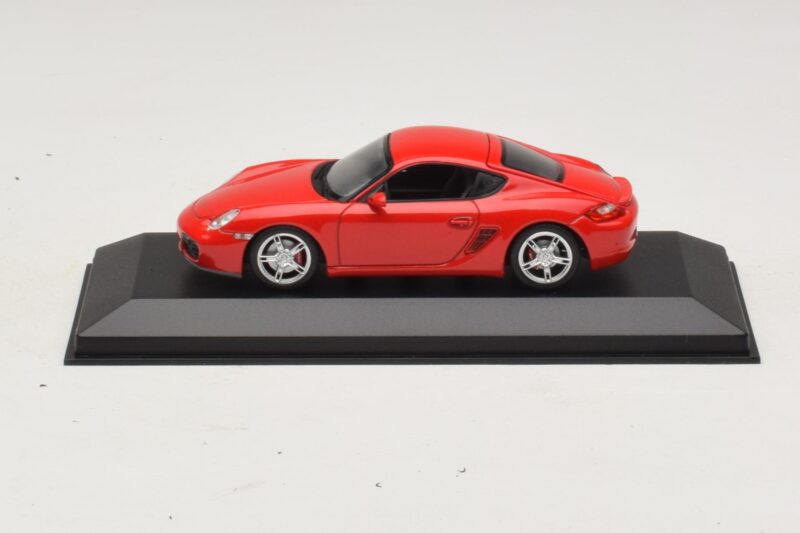 Porsche Cayman 987 S レッド Minichamps 1:43 400065620 メタル