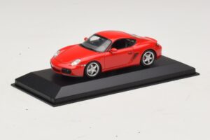 Porsche Cayman 987 S レッド Minichamps 1:43 400065620 メタル - 画像 2/4