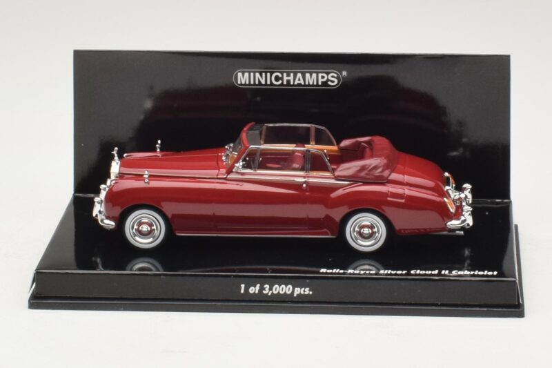 Rolls-Royce Silver Cloud II カブリオレ レッド Minichamps 1:43 436134930 メタル