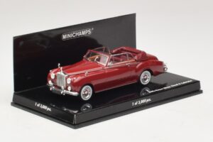 Rolls-Royce Silver Cloud II カブリオレ レッド Minichamps 1:43 436134930 メタル - 画像 2/4
