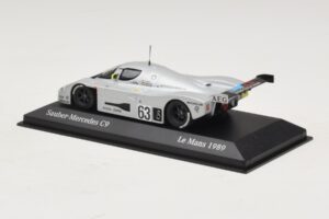 Sauber Mercedes C9 #63 J. Mass / M. Reuter / S. Dickens Winners 24 Hours of Le Mans 1989 Minichamps 1:43 B66041033 メタル - 画像 3/5