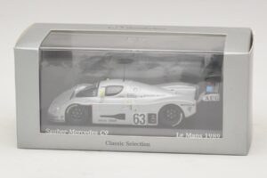 Sauber Mercedes C9 #63 J. Mass / M. Reuter / S. Dickens Winners 24 Hours of Le Mans 1989 Minichamps 1:43 B66041033 メタル - 画像 5/5