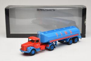 Scania L110S Tanksattelzug FINA Minichamps 1:43 499126970 メタル - 画像 6/6