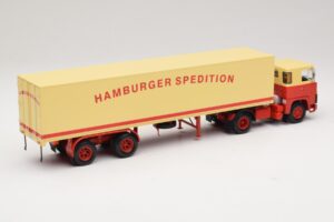 Scania LB111S Koffersattelzug Hamburger Spedition Minichamps 1:43 499123880 メタル - 画像 2/6