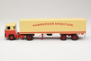Scania LB111S Koffersattelzug Hamburger Spedition Minichamps 1:43 499123880 メタル - 画像 3/6