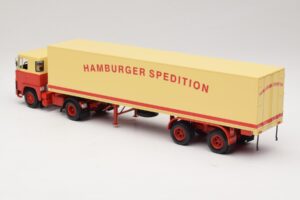 Scania LB111S Koffersattelzug Hamburger Spedition Minichamps 1:43 499123880 メタル - 画像 5/6