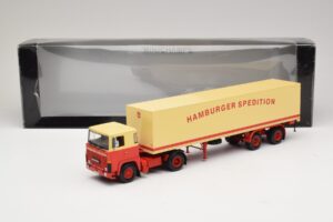 Scania LB111S Koffersattelzug Hamburger Spedition Minichamps 1:43 499123880 メタル - 画像 6/6