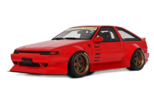 Toyota Sprinter Trueno AE86 Widebody Rosso Corsa Otto 1:18 OT1278 レジン