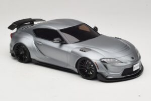 Toyota Supra A90 Prior Design Matt Silver GT Spirit 1:18 GT343 レジン