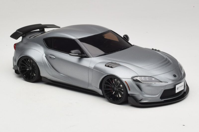 Toyota Supra A90 Prior Design Matt Silver GT Spirit 1:18 GT343 レジン