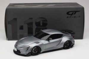 Toyota Supra A90 Prior Design Matt Silver GT Spirit 1:18 GT343 レジン - 画像 5/5