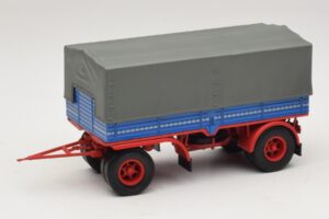 トラックトレーラー ブルー レッド Minichamps 1:43 439159092 メタル