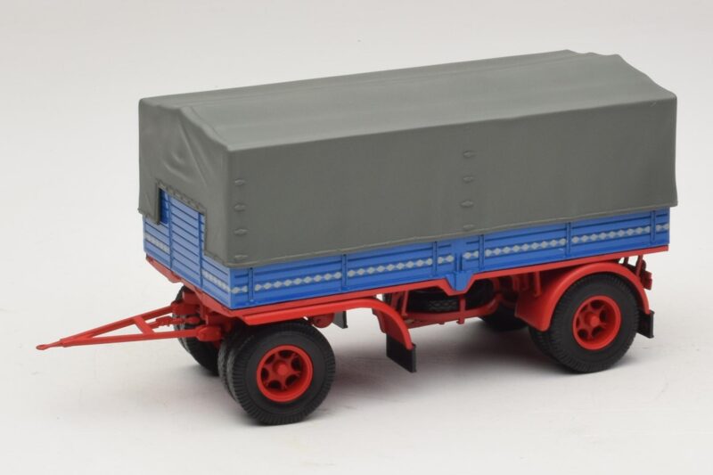 トラックトレーラー ブルー レッド Minichamps 1:43 439159092 メタル