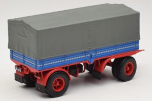 トラックトレーラー ブルー レッド Minichamps 1:43 439159092 メタル - 画像 2/6